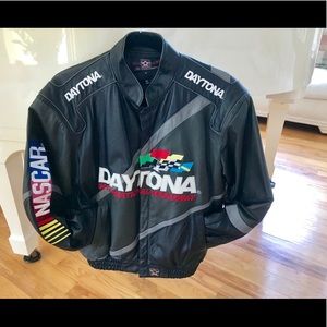 Daytona NASCAR Leather Jacket